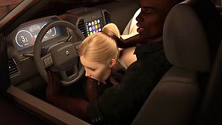 Project Myriam Gameplay 39 Sucking BBC in The Car