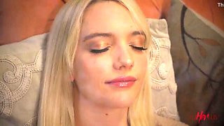 Futa Lesbian Threesome - Kenna James & Cadence Lux Rough Strap-On Sex