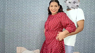 Stepbrother Fuck Her Cute College Going Stepsister While Alone