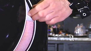Part 1 Latex Sadism: Electro and Spanking for My Furniture Slave Disobedient - Mistress Julia