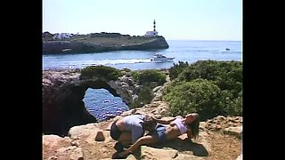 On Vacation the Huge Tits Wiggle to the Starting Signal for Fucking and Blowing - the Women Don't Miss a Beat