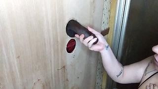 Interracial Gloryhole & Doggystyle