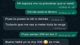 Hot Chat with My Ex's Whore, with Photos