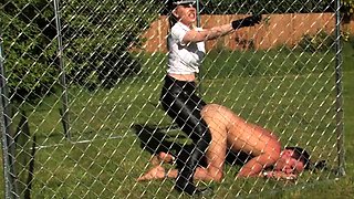 Amateur Outdoor Brunette Masturbates