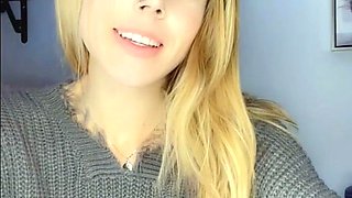 Gorgeous Mature Blonde Solo Masturbation