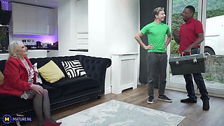 British Claire Knight Is A 68 Year Old Granny Who Craves A Big Black Cock To Fuck Her