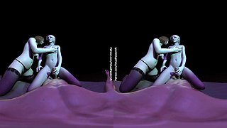 Gf & Bff Ride Vr Cgi Porn