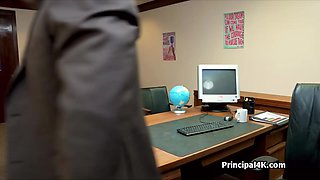 Eating out and having intercourse horny cougar in the office