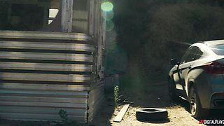 Blake Blossom's Wild Shock in a Horror Scene