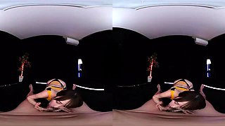 Asian Girl Blowjobs Outdoors POV