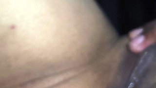 Fingering My Girlfriend Because She Was Not Satisfied with My Cock - She Is Addicted to My Middle Finger
