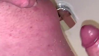 Pee on My Big Tits Next I Pee on His Dic