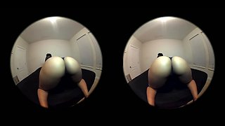 Big Booty Twerk W/ Buttplug - Ebony Anal Toy - Sexlikereal