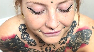 Pissy Blowjob Pee with BBC