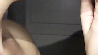 Gorgeous Brunette Gives Close-up Blowjob with Huge Pulsating Oral Creampie