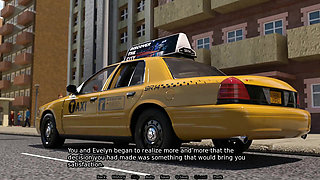 The Adored Marriage: Cuckold Drives Taxi and Shares His Wife with Passenger in the Cab - Episode 4