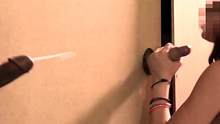 Charlie glory hole blowjob