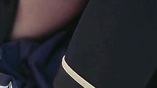 Blindfolded Pantyhose Sex with a Cute High School Girl in Uniform, Irresistible Creampie Inside Her Vagina, Amateur Blowjob,