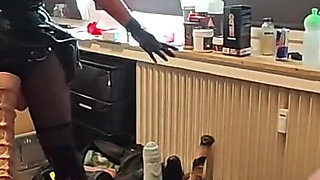 Extreme Pegging and Monster Strapon - Adelina Noir