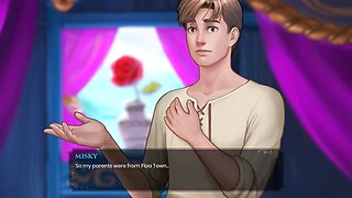 Epic fairy tail hentai adventure in a visual novel style