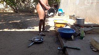 These Women Have No Sense Cheating on Their Husbands and Washing Dishes at Their Lover's House