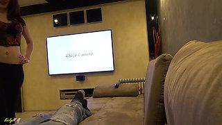 Step Sister Dry Humped Me and Made Me Cum on Her Yoga Pants