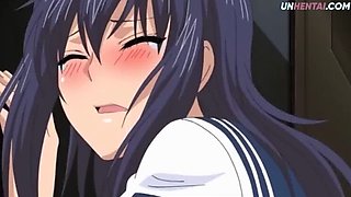 Step Sister Fucks Brother in Hot Anime Hentai - Blowjob & Creampie