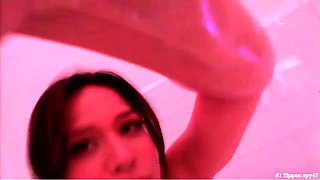 Perfect tusty showing everything in the jacuzzi no audio sorry