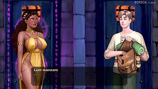 Uncensored hentai with a prisoner and wild cartoon sex adventures