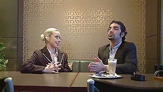 Hot Blonde Secretarz Sucks And Fucks Boss