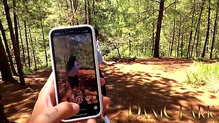 An Oral From My Girlfriend In The Forest
