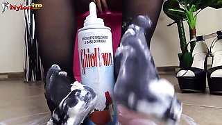 Princess's wet and messy smut by Nylon Up