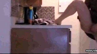 masturbating with my stepson is watching me