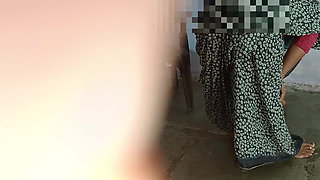 The Desi woman sister-in-law of the village is taking a bath and changing clothes, putting her finger in her pussy.