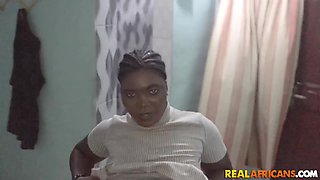 Curvy African BBW Fucked In Hospital by Doctor And CUM COVERED