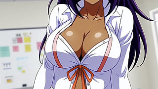 Vanessa Anime Sexy Stripping