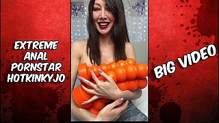 10.may.2025 Big Video: Hotkinkyjo in Green Stockings Belly Bulge, Deep Anal Dildo From Mrhankey, Fisting & Prolapse