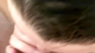 Hot Wife sexy shower blowjob