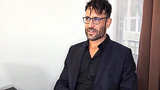Slutty Employee Gets Dap And Pissed In Mouth From Boss & Frustrated Collegue 12 Min - Emmanuel Torquemada, Adam Costa And Kristina Grace