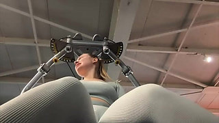 Masturbate in the Gym so Hard