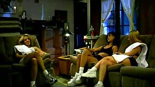 LESBIAN STRAPON SEX AFTER WORKOUT: Licking, Blonde  Eporner Porn