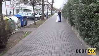 Debt4k. your brides ass will comply to pay your debt!