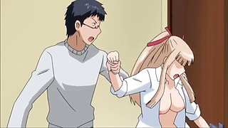 Manga babe gets it on with her boyfriend's buddy