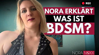 Kinky BDSM Explained by German Teacher NoraNoxx - Amateur Hotwife Interview