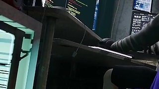 The Best Sex in Space. Hot Japanese Babe Gets Fucked Hard on Orbital Space Station