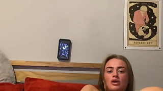 Scottish goth student fingers sliding in slow moaning soft and needy