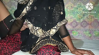 Beautiful Desi Indian bhabhi kajal nisha Hot Teen Girl in blue color saree fuck Intense Orgasm