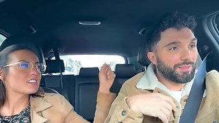 sexe dans la voiture a la station de lavage