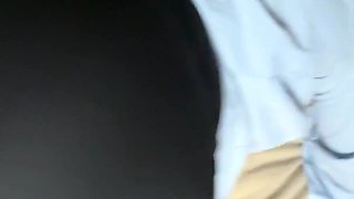 Ebony Secretary Gets a Promotion Through a Tiny Hole in Her Skirt