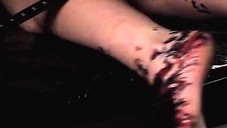 Extreme Foot Punishment - Hot Wax Play